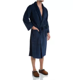 Tall Man Ultimate Plush Soft Touch Robe Navy 2XLT/3XLT