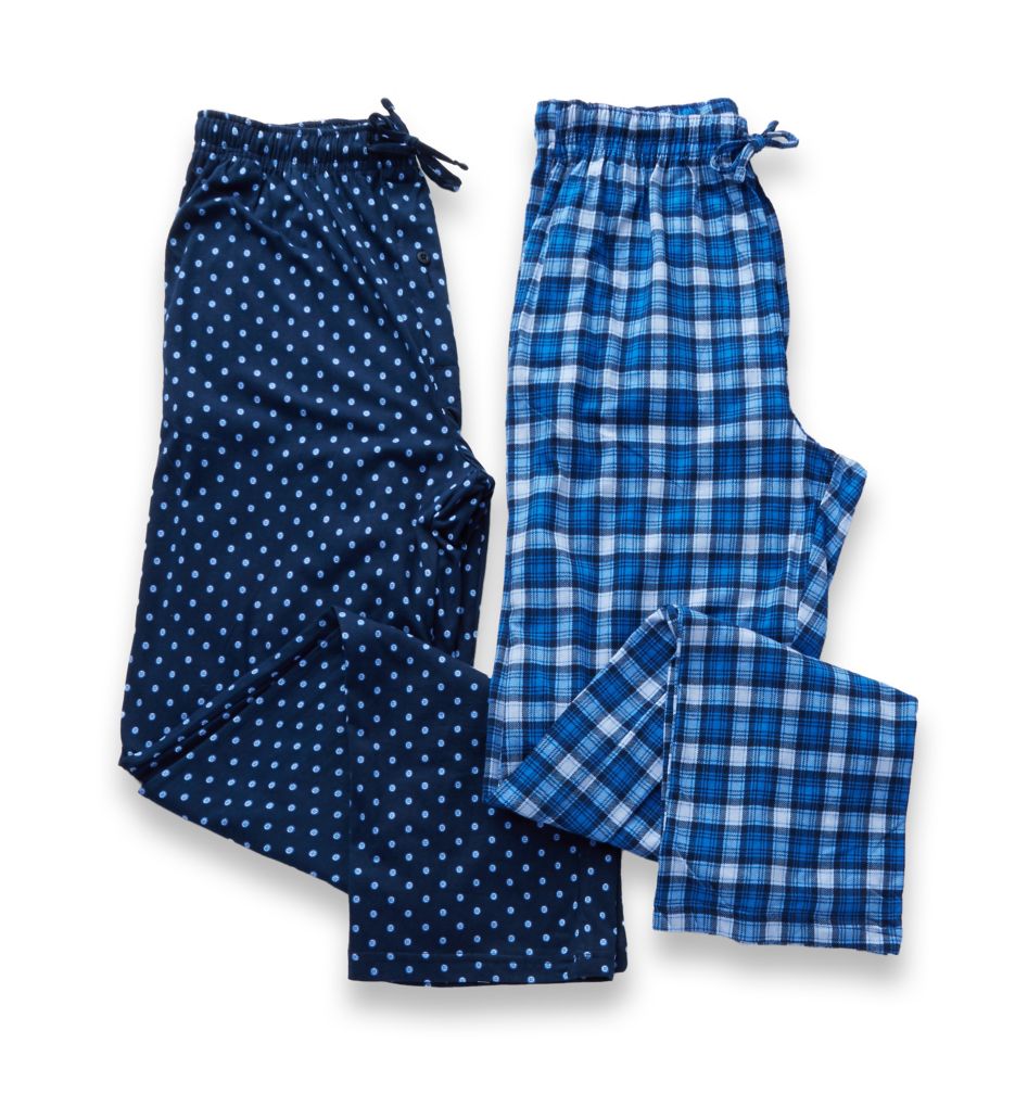 X-Temp Printed Knit Lounge Pants - 2 Pack-cs2
