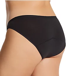 Comfort Period Moderate Bikini Panty Pecan/Grey/Black 6
