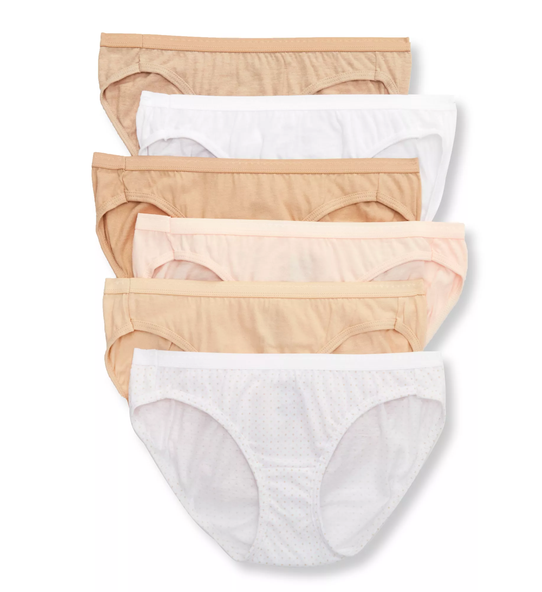 Hanes Intimo: Confezione Da 5 Bikini Donna In Cotone – Freschezza E Comfort Tutto Il Giorno - 2