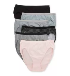 Cotton Hi-Cut Panty - 6 Pack