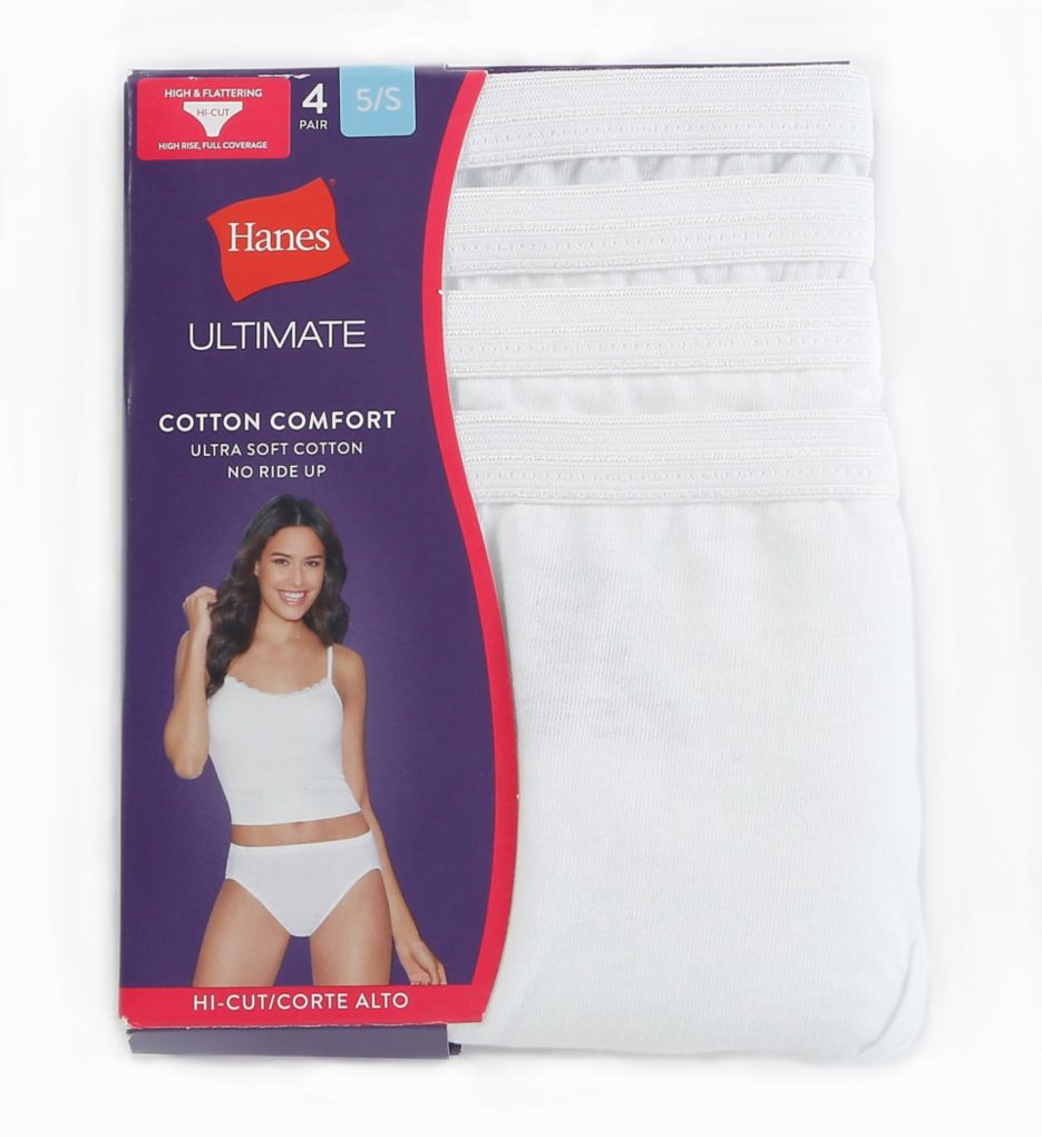 100% Hi-Cut Panty - 4 Pack-cs1