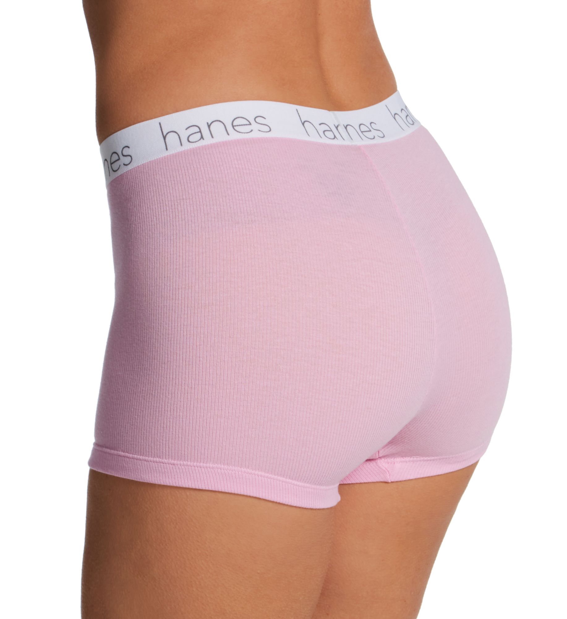 Cotton Blend Boxer Brief Panty - 3 Pack Whimsy Pink/Blue/Navy L
