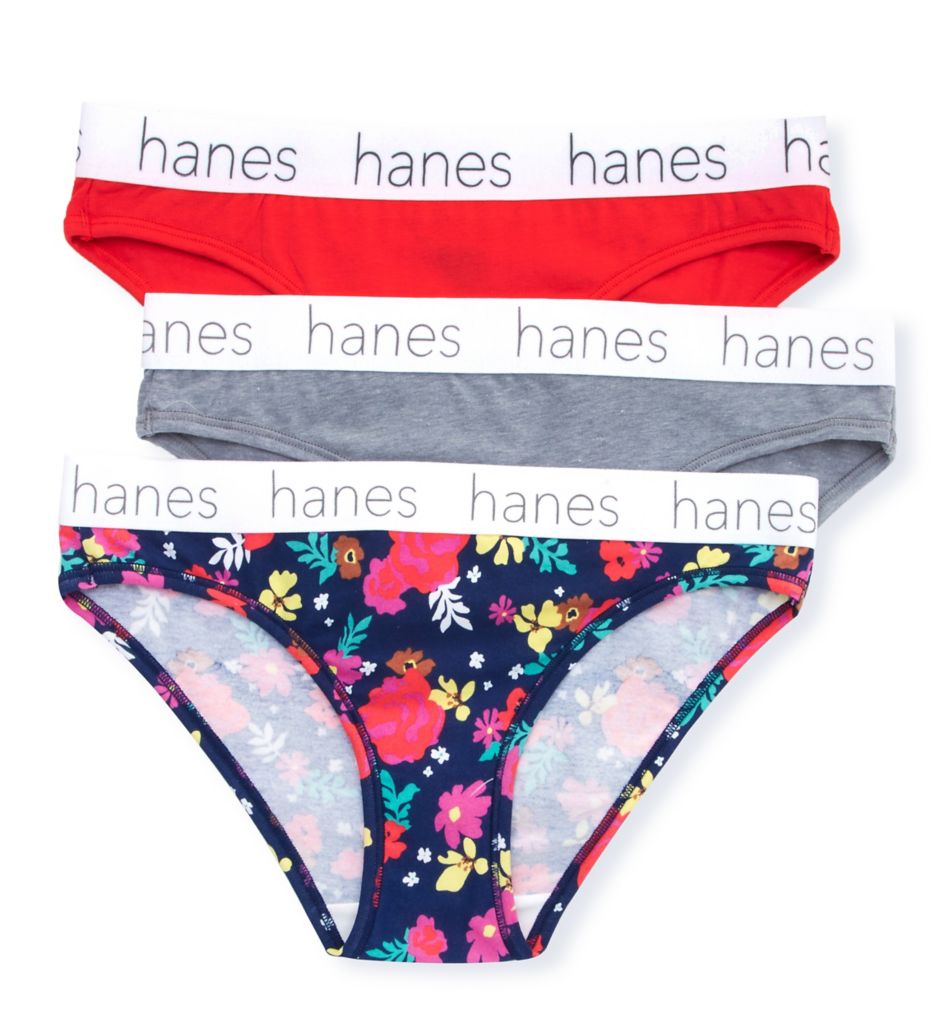 Hanes Women's 6+3pk Free Cotton Hi-cut Underwear - Colors May Vary 6 :  Target