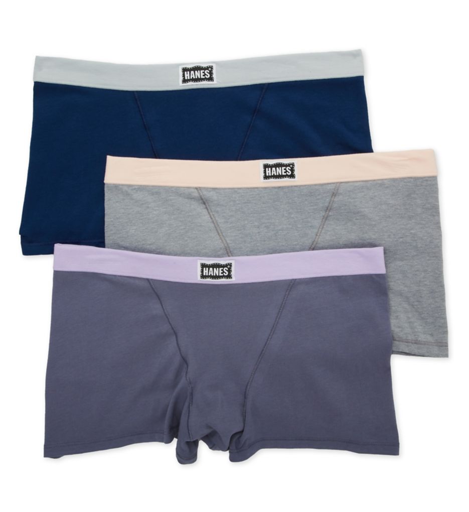 Hanes Womens Mid-Thigh Boxer Brief Pack