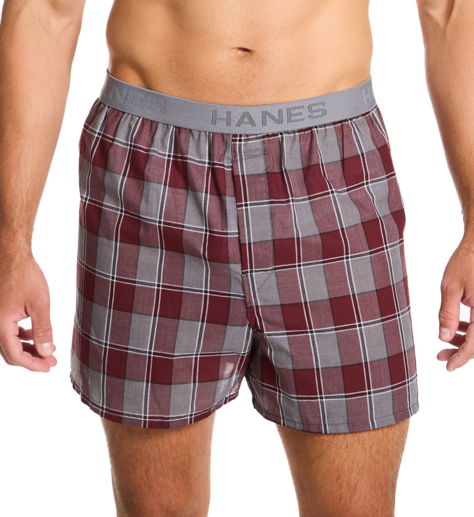 Hanes Ultimate Woven Boxer - 4 Pack 765WB4 - Image 1