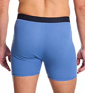 Ultimate Cotton Boxer Brief - 4 Pack Assorted Blue 2XL