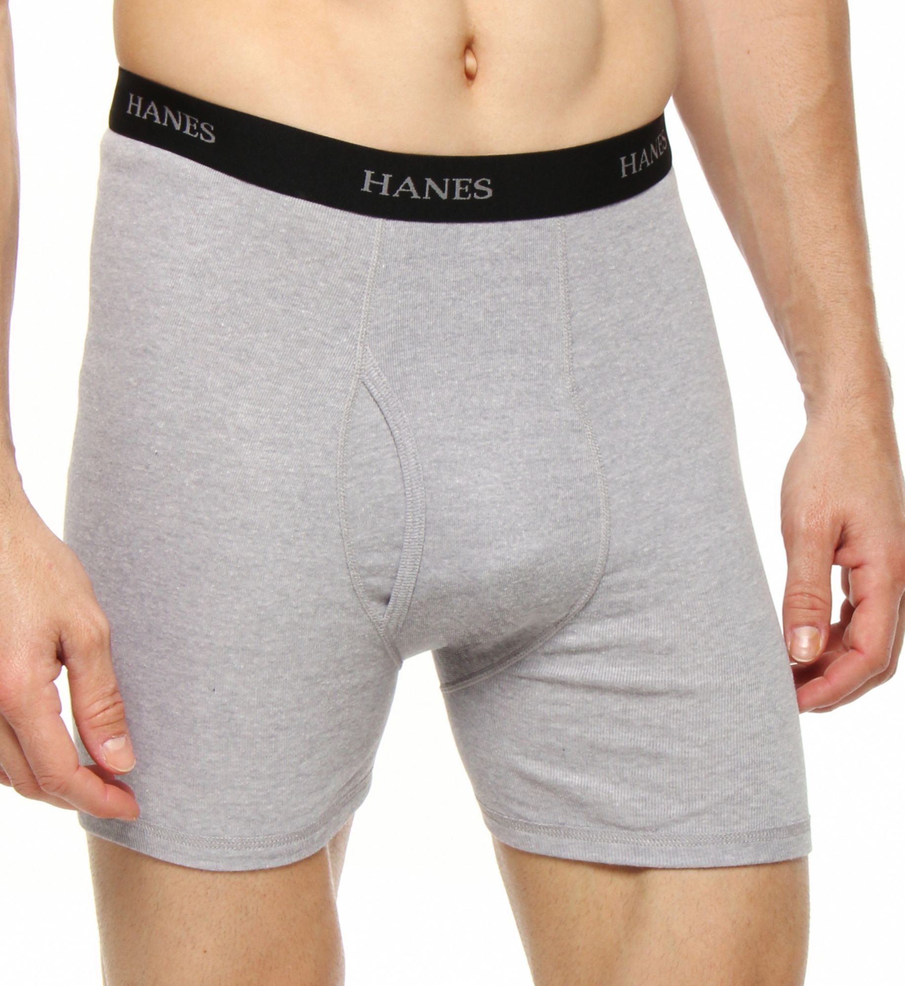 hanes cotton stretch boxer briefs