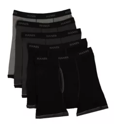 Premium Cotton Ringer Boxer Briefs - 5 Pack