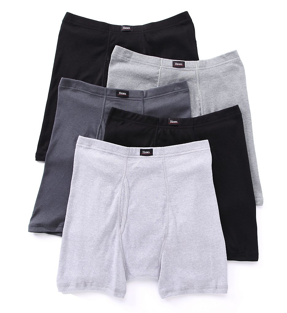 Comfortsoft Cotton Boxer Briefs - 5 Pack by Hanes