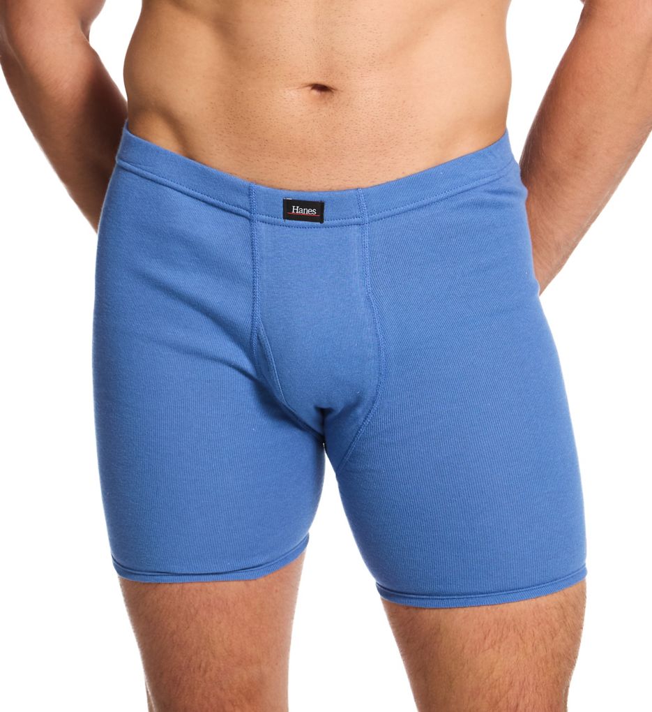 Hanes Ultimate Cotton Boxer Brief - 4 Pack 769EP4 - Image 1