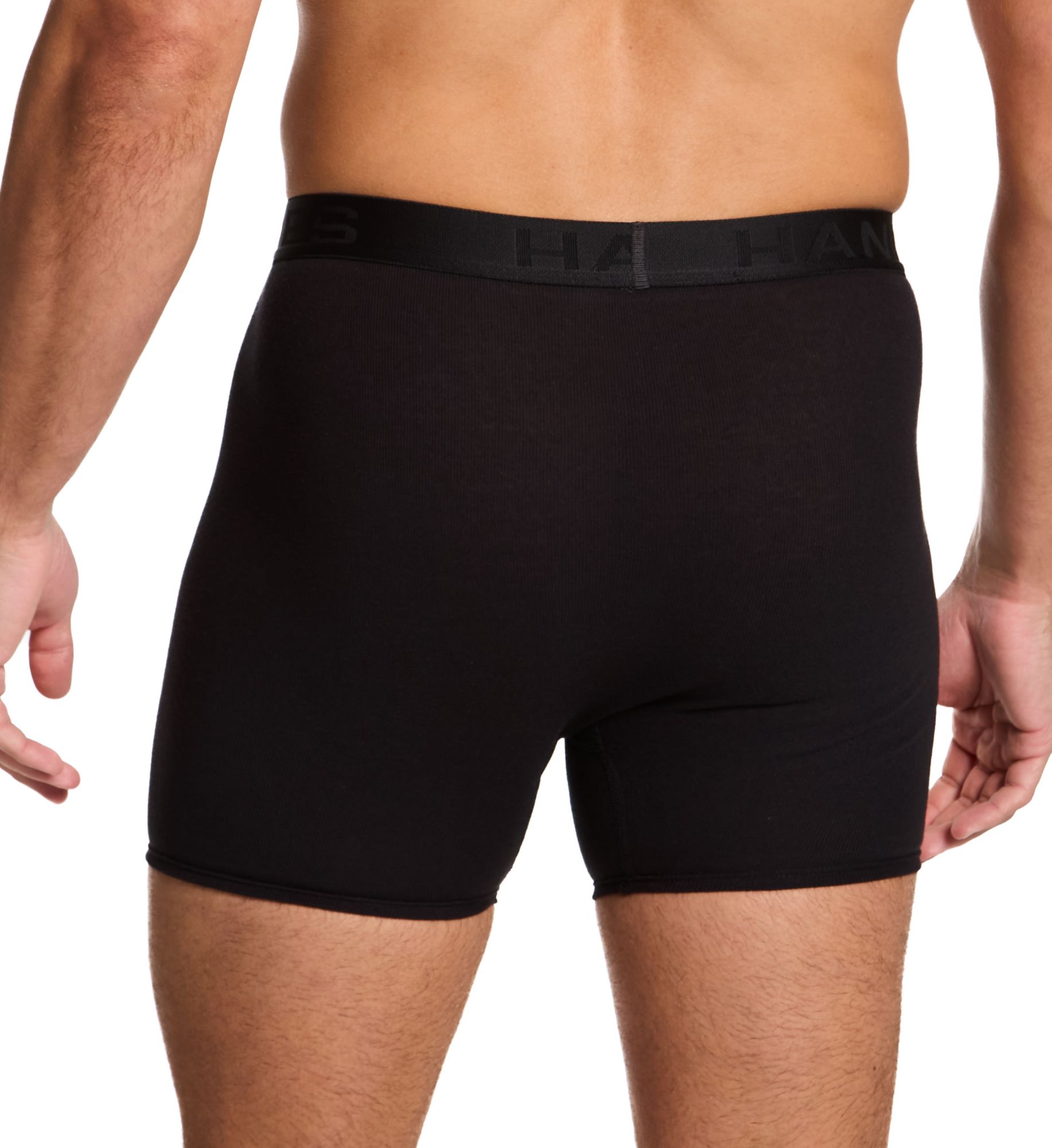 Hanes Ultimate Cotton Boxer Brief - 4 Pack 769PA4 - Image 2