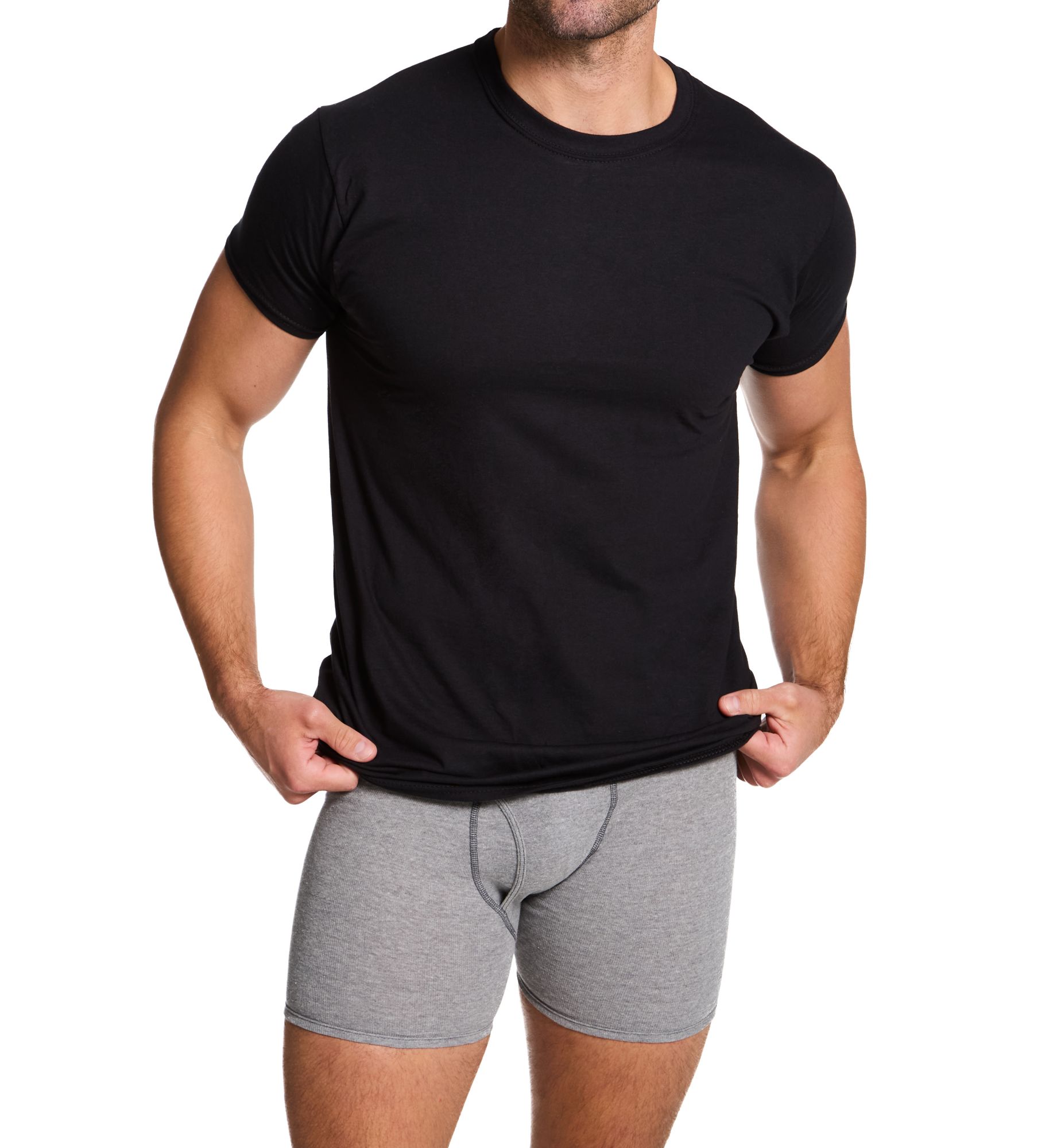 Hanes Ultimate Cotton Boxer Brief - 4 Pack 769PA4 - Image 3