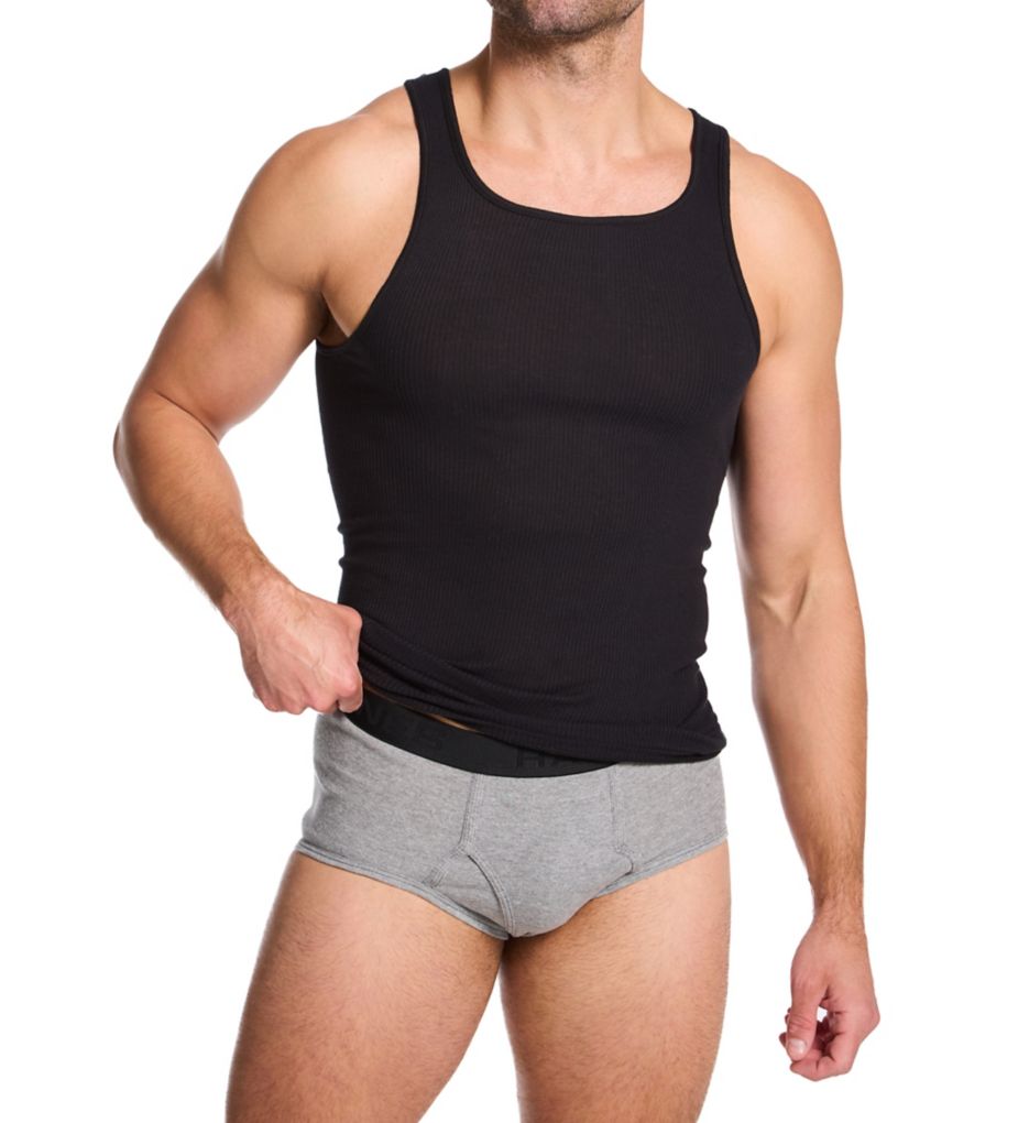 Hanes Ultimate Cotton Full Rise Brief - 6 Pack 7766 - Image 3