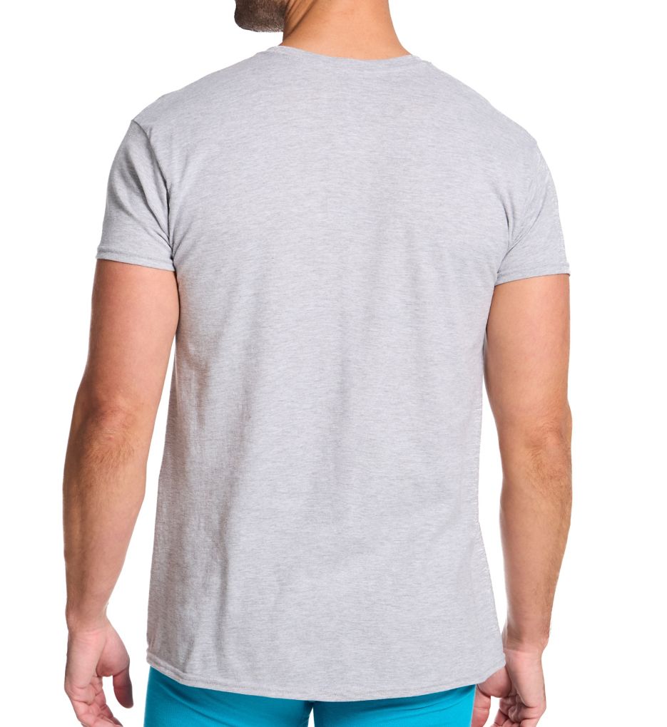 Hanes Ultimate Cotton Crew T-Shirt - 5 Pack 78705 - Image 2