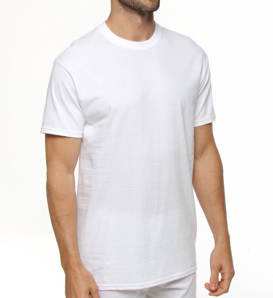 hanes crew neck t shirts