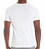 Hanes Premium Cotton White Crew Neck T-Shirts - 6 Pack 7870W6 - Image 2