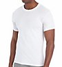 Hanes Premium Cotton White Crew Neck T-Shirts - 6 Pack