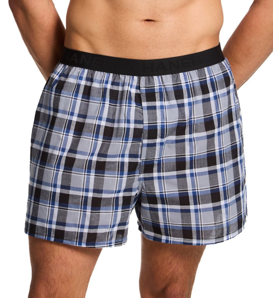 Hanes Ultimate Woven Boxer - 4 Pack 798WB4 - Image 1