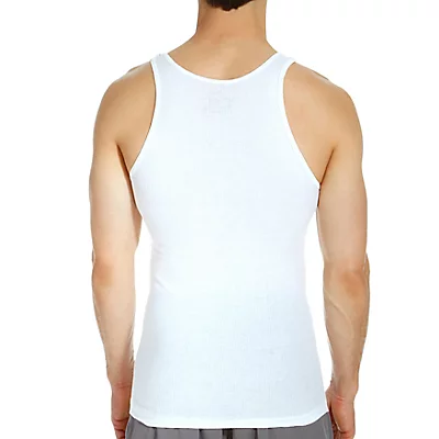 Premium Cotton White A-Shirts - 7 Pack
