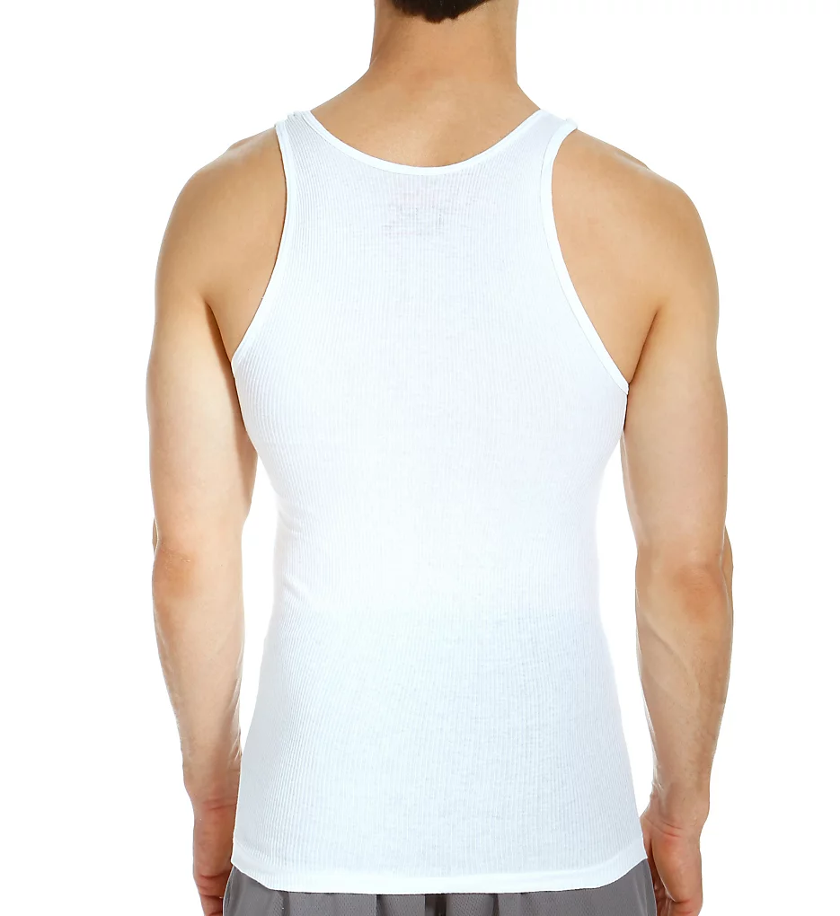 Premium Cotton White A-Shirts - 7 Pack