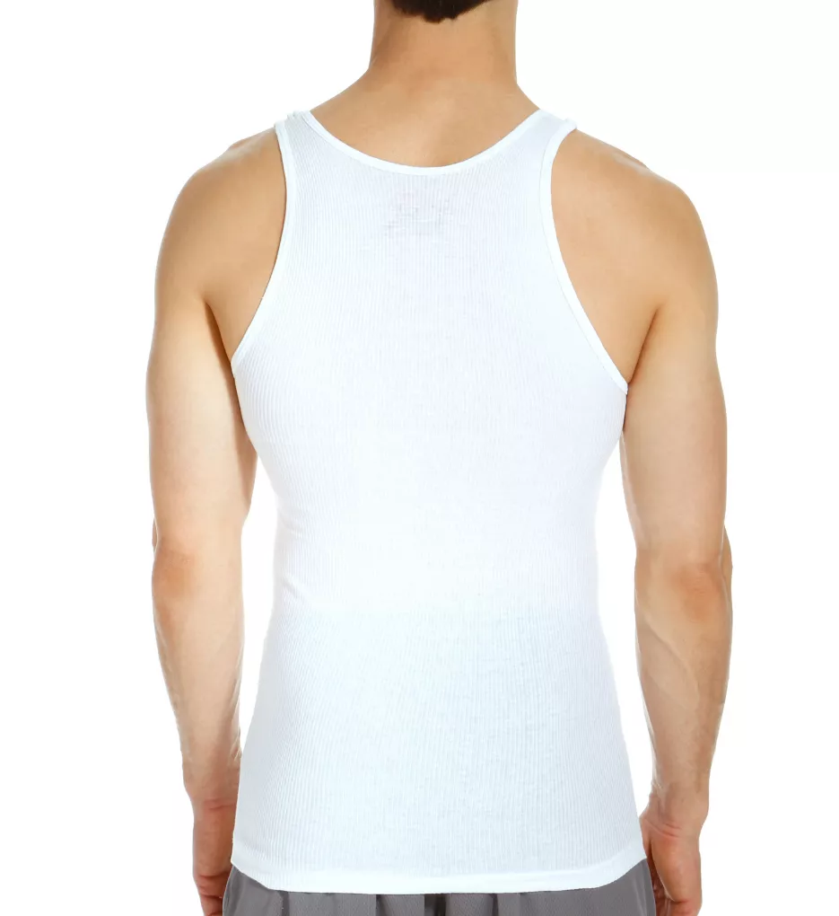Premium Cotton White A-Shirts - 7 Pack WHT S