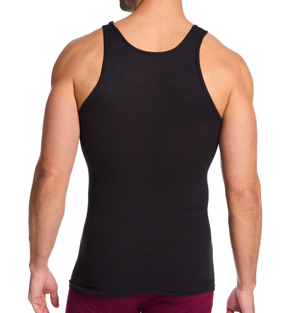 Hanes Ultimate Cotton A-Shirt - 5 Pack 799DT5 - Image 2