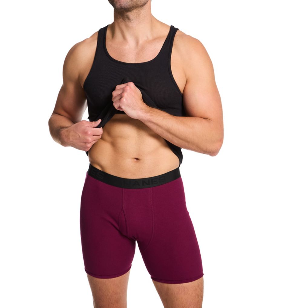 Hanes Ultimate Cotton A-Shirt - 5 Pack 799DT5 - Image 3