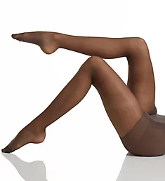 Alive Full Support Control Top Pantyhose Barely Black D