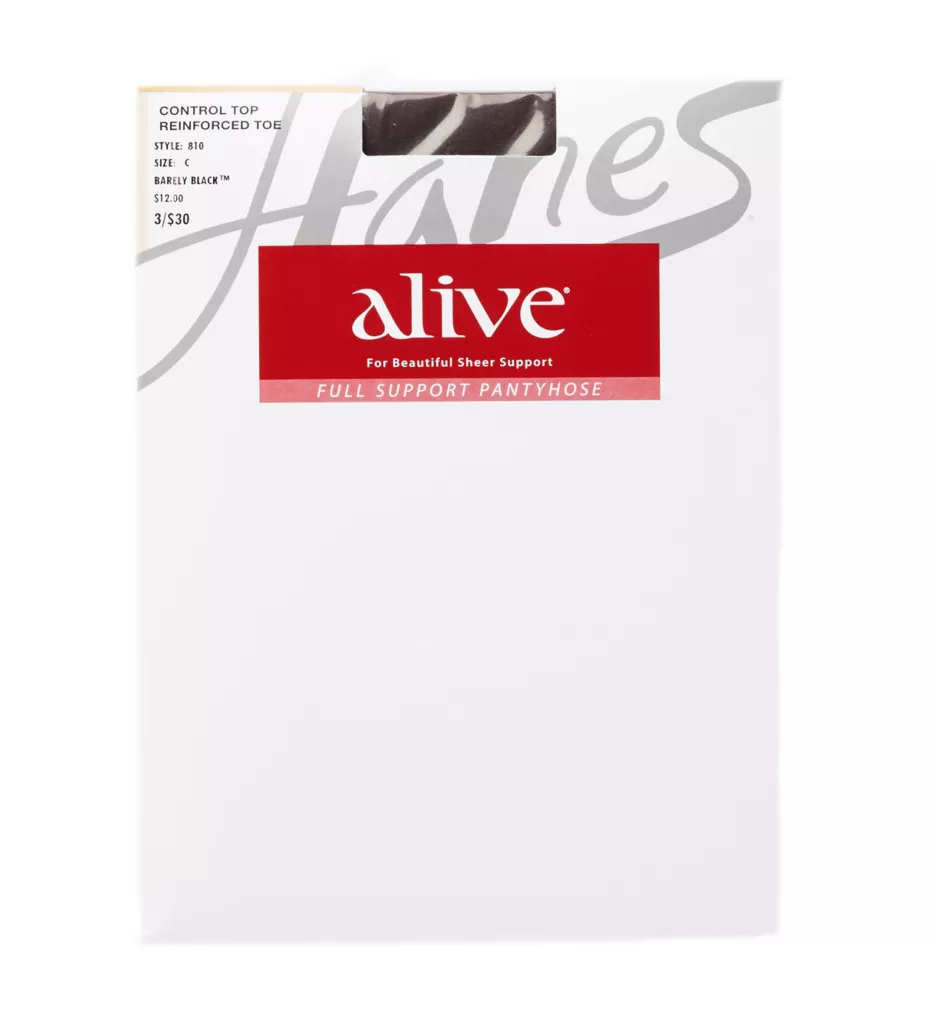 Hanes Alive Full Support Control Top Pantyhose 810 - Image 3