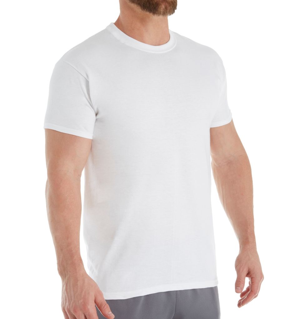 hanes crew neck t shirts