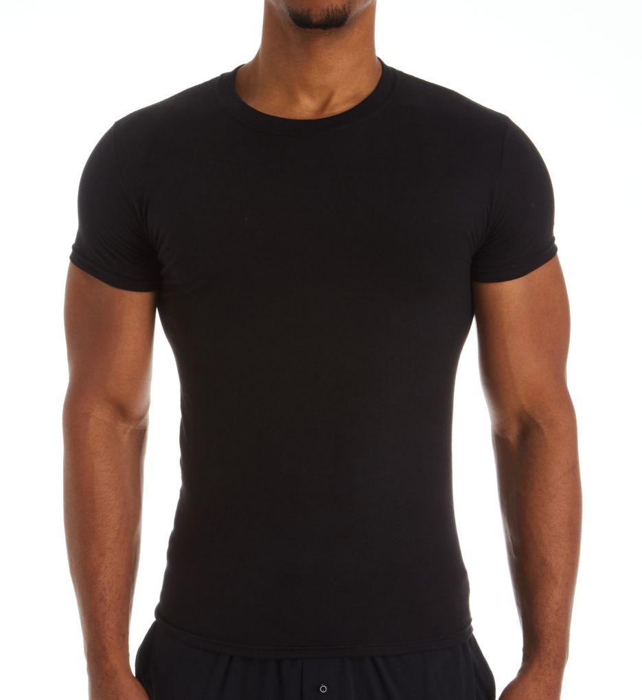 Hanes slim fit outlet crew