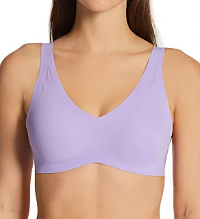 Ultra-Light Comfort V-Neck Wireless Bra Sweetened Lilac XS