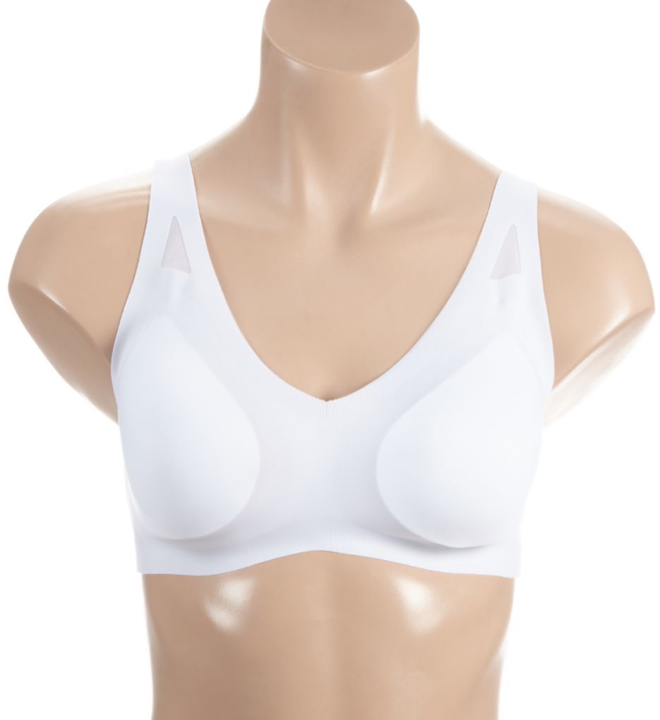 Hanes Womens Ultimate Ultra Light Smooth Tec Wirefree Bra, XS