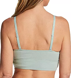 Stretch Long Line Pullover Bralette - 2 Pack Celadon/ Moonlight 2X
