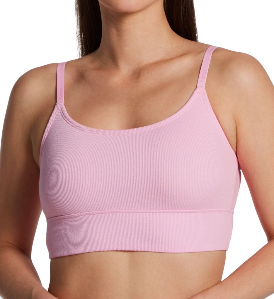 Hanes Women's 2-Pk. Originals Ultimate Longline Bralette DHO104