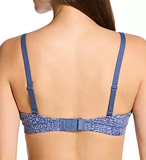 Ultimate Originals Vintage Triangle Bralette -2 PK Blue Leo/Black 2X