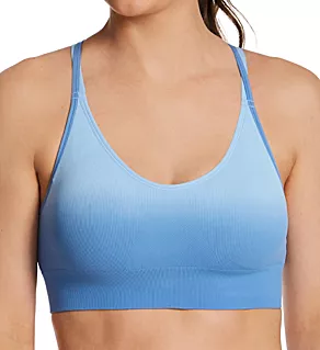 Seamless Dip Dye Cami Sports Bra Ocean Front/ Blue Jazz 2X