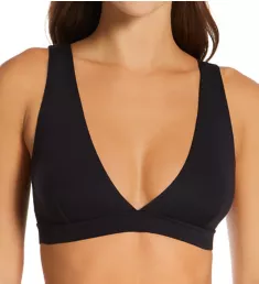 Authentic Triangle Pullover Bralette Black XS