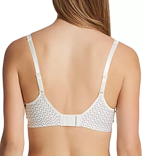 SmoothTec ComfortFlex Fit Wirefree Bra Tic Tac Chevron Print L
