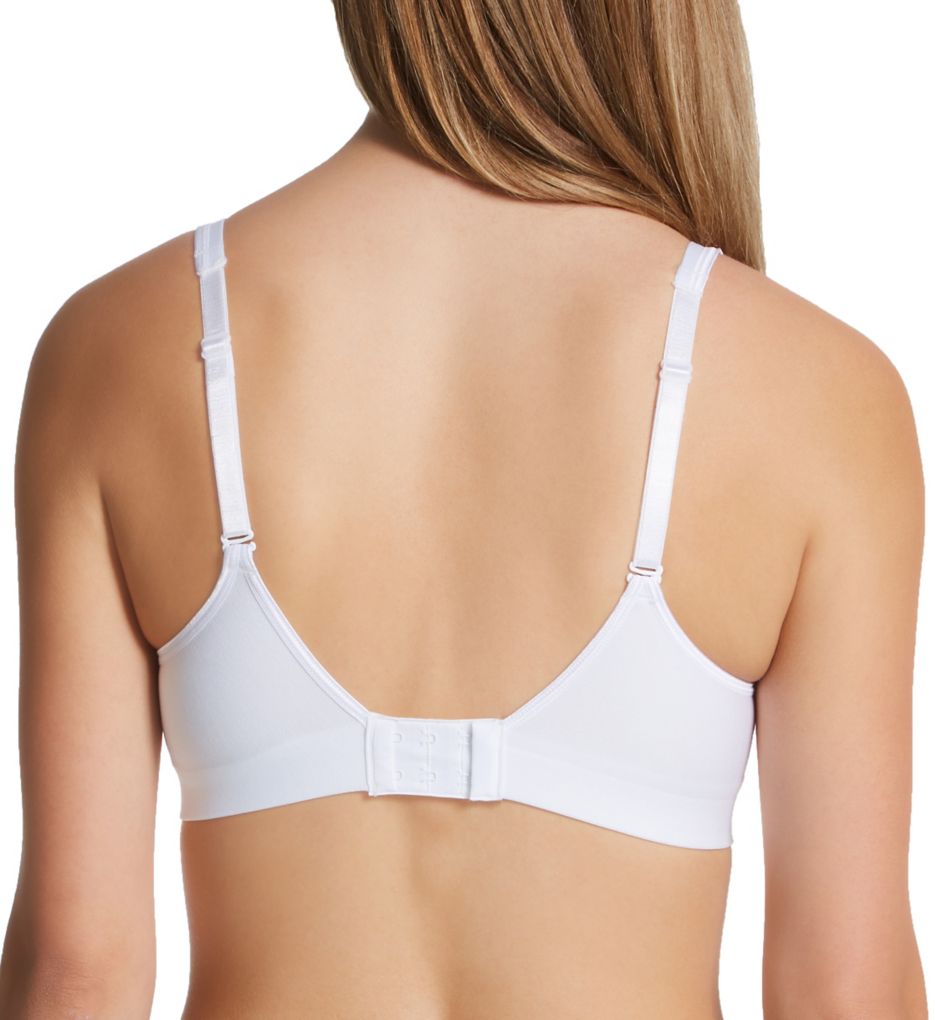 Hanes Girls' ComfortFlex Fit Seamless Bralette 3-Pack (X-Large,  Blue/Nude/White) 