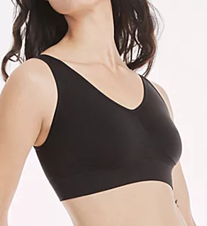 Get Cozy Pullover ComfortFlex Fit Wirefree Bra Black M