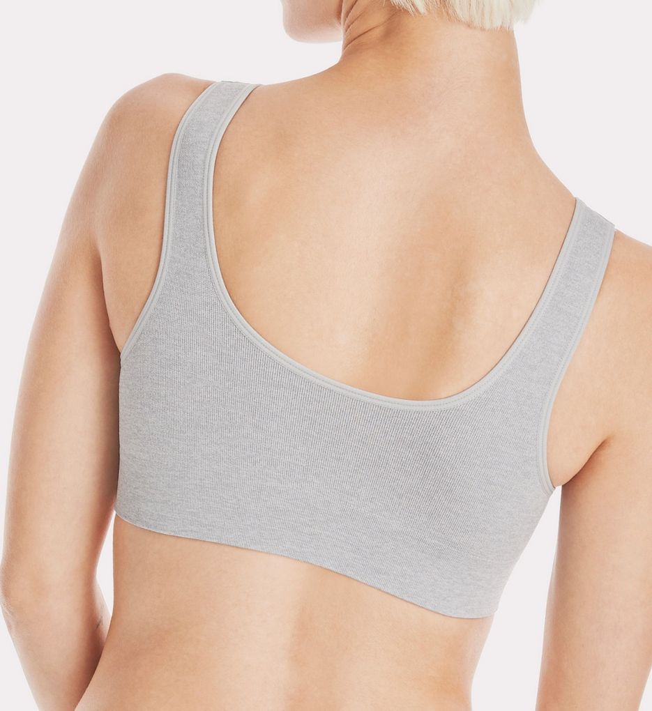 Women's Hanes G39F Get Cozy Racerback Pullover ComfortFlex Fit Bra  (Paperorchid/CoolGryStr L) 