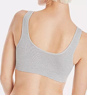 Get Cozy Pullover ComfortFlex Fit Wirefree Bra Light Grey Heather 3X