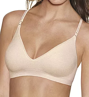 Comfy Support ComfortFlex Fit Wirefree Bra Nude Heather L