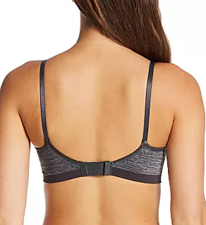Comfy Support ComfortFlex Fit Wirefree Bra Gravel Grey Heather L