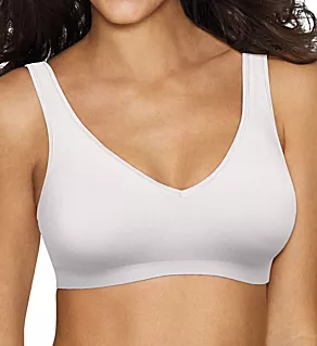SmoothTec ComfortFlex Fit Wirefree Bra White L