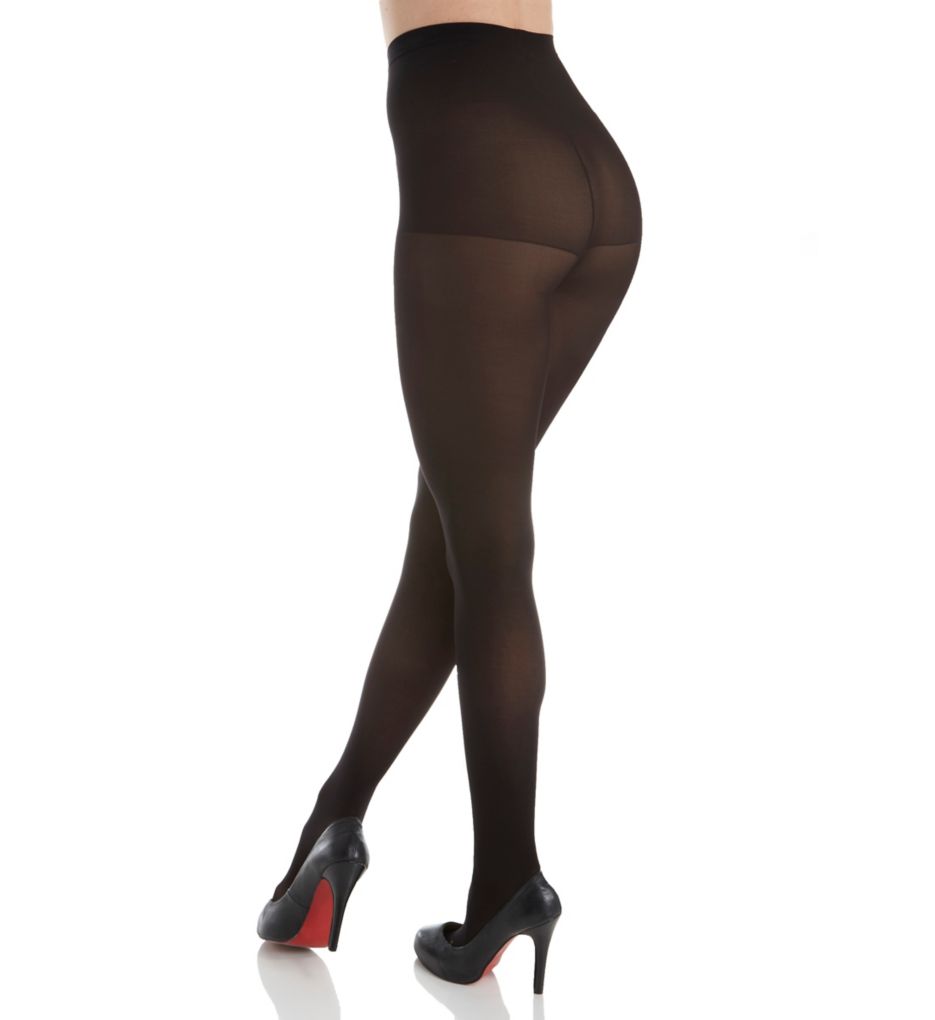 Opaque Control Top Comfort Waistband Tights