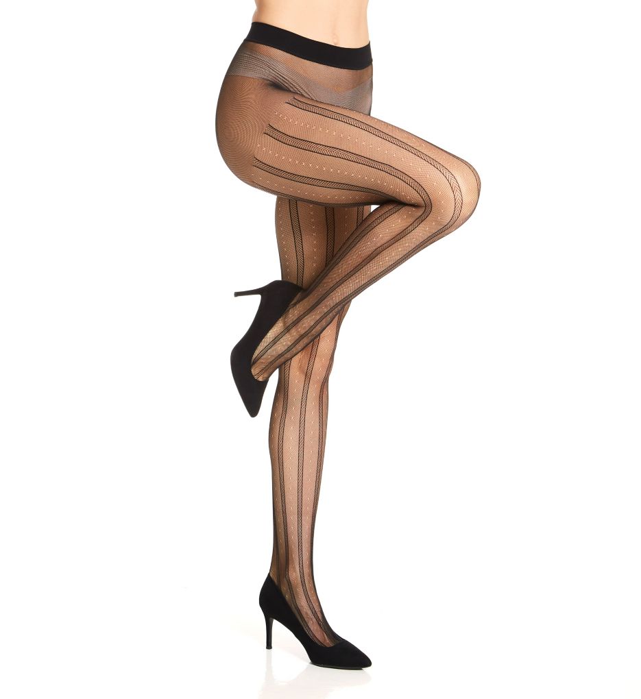 Ribbed Dot Tights-cs2