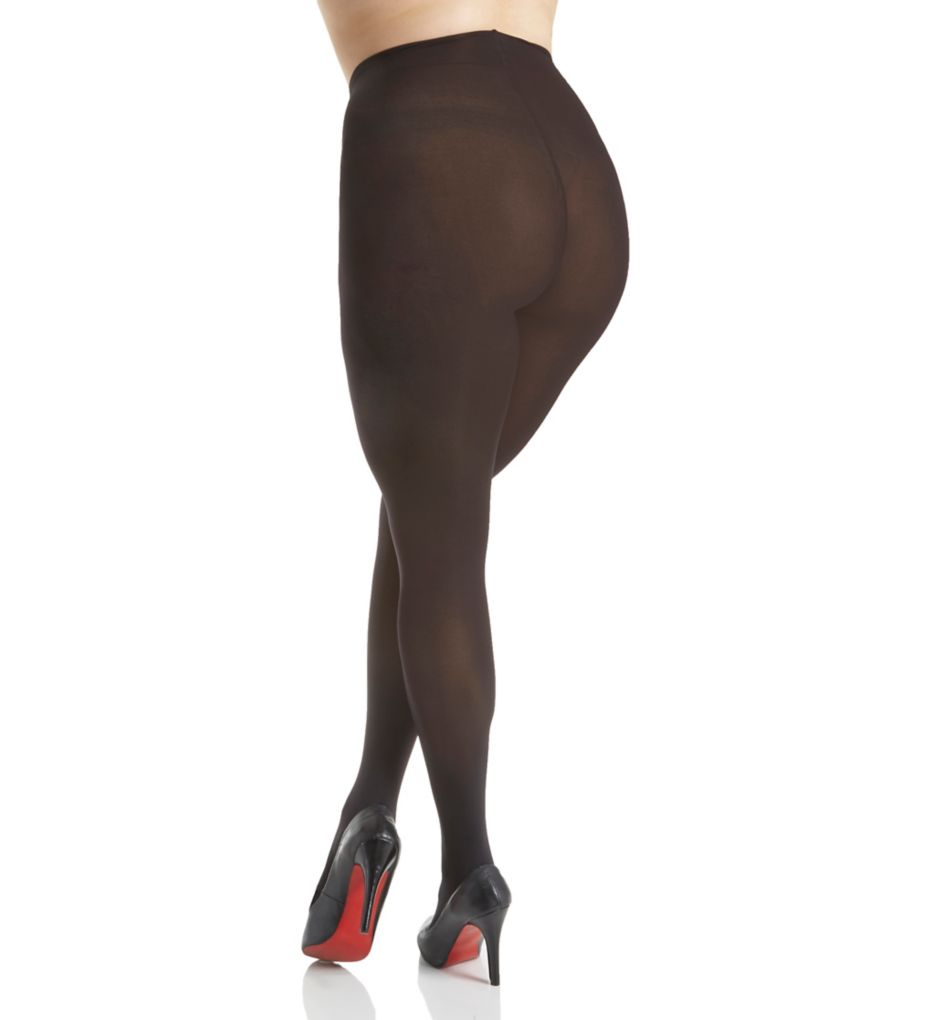 Curves Plus Size Blackout Tights-bs